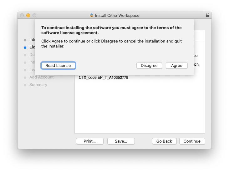 citrix workstation for mac